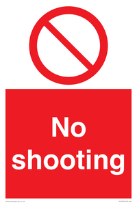 No shooting